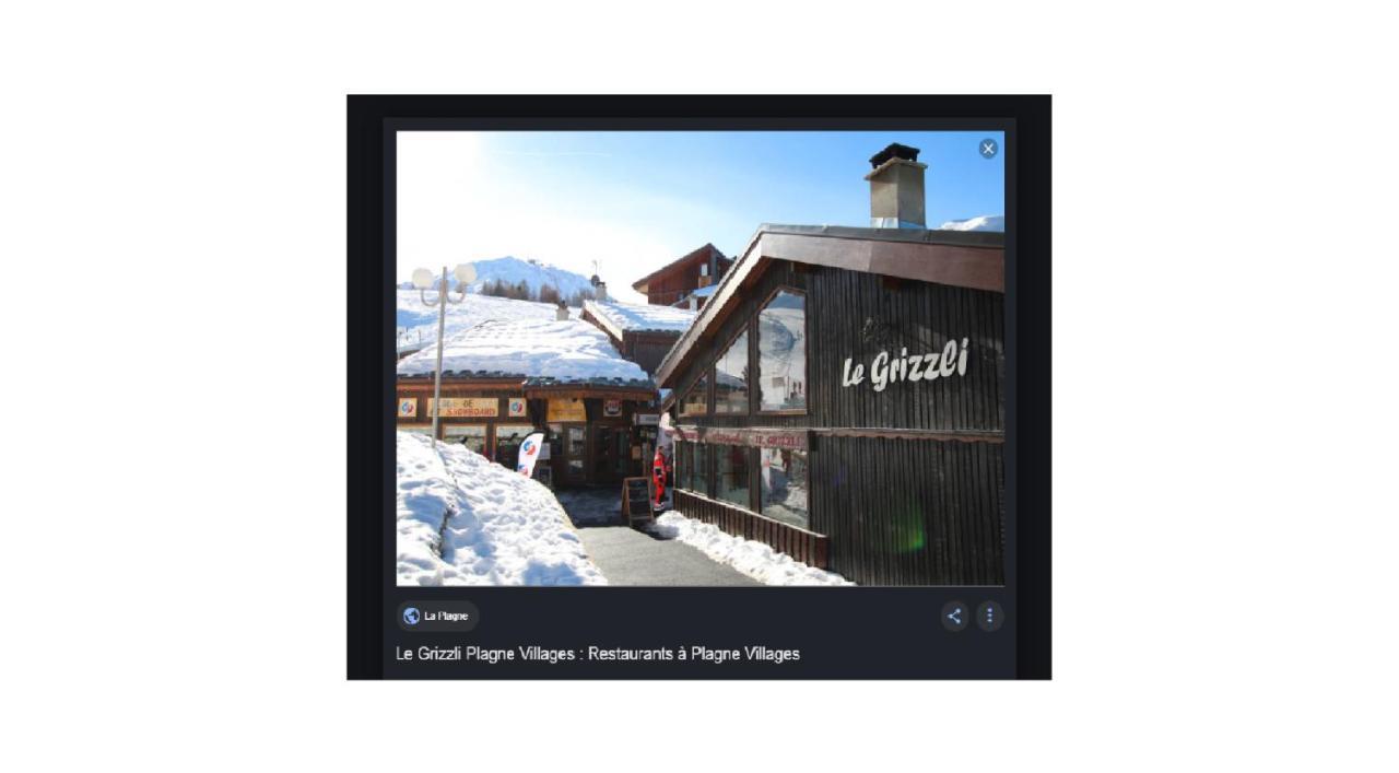 Studio 1 Piece Plagne Village 4 Personnes 2050 M Pied Des Pistes La Plagne Ngoại thất bức ảnh